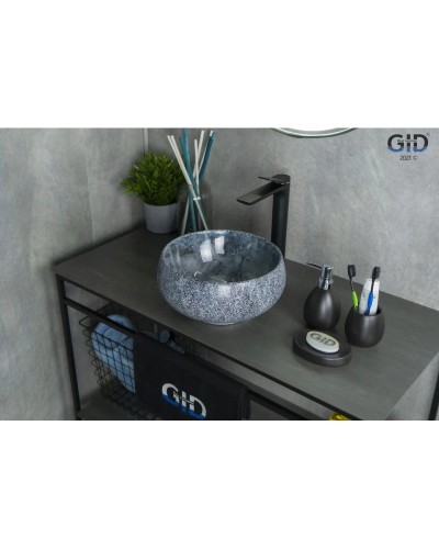 Раковина 31х31 см GID Stone Edition Mnc481
