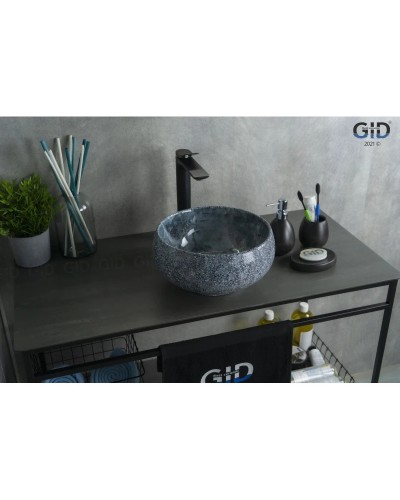 Раковина 31х31 см GID Stone Edition Mnc481