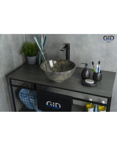 Раковина 32х32 см GID Stone Edition Mnc486