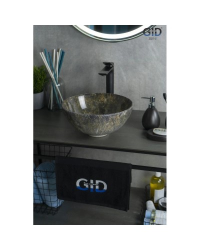 Раковина 32х32 см GID Stone Edition Mnc486
