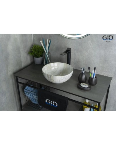 Раковина 32х32 см GID Stone Edition Mnc487