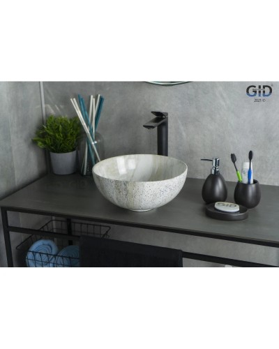 Раковина 32х32 см GID Stone Edition Mnc487