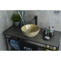 Раковина 32х32 см GID Stone Edition Mnc488