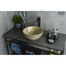 Раковина 32х32 см GID Stone Edition Mnc488
