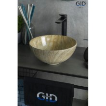 Раковина 32х32 см GID Stone Edition Mnc488