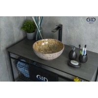 Раковина 32х32 см GID Stone Edition Mnc489