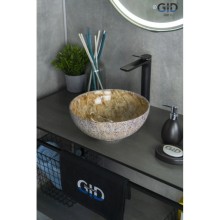 Раковина 32х32 см GID Stone Edition Mnc489