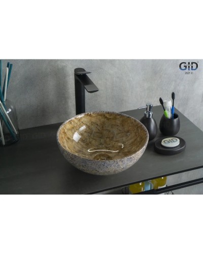 Раковина 32х32 см GID Stone Edition Mnc489