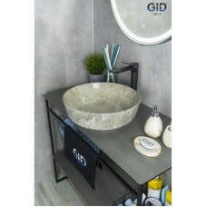 Раковина 41,5х41,5 см GID Stone Edition Mnc498