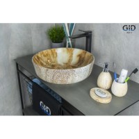 Раковина 41,5х41,5 см GID Stone Edition Mnc499