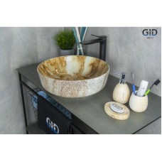 Раковина 41,5х41,5 см GID Stone Edition Mnc499