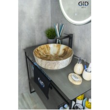 Раковина 41,5х41,5 см GID Stone Edition Mnc499