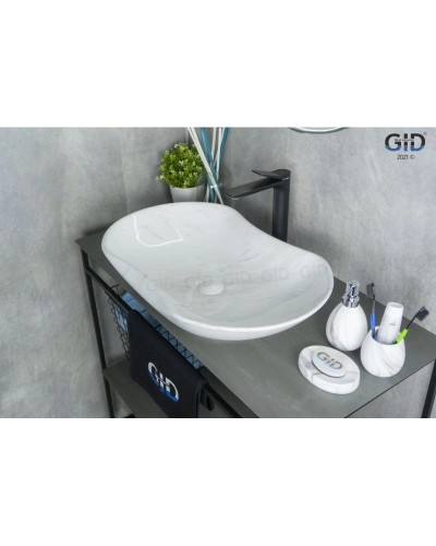 Раковина 66,5х41 см GID Stone Edition Mnc503H012