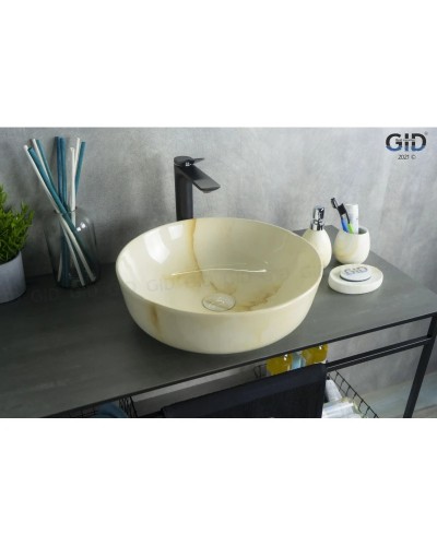 Раковина 41,5х41,5 см GID Stone Edition MNC526