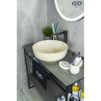 Раковина 41,5х41,5 см GID Stone Edition MNC526