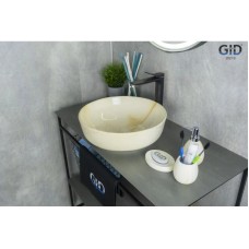 Раковина 41,5х41,5 см GID Stone Edition MNC526