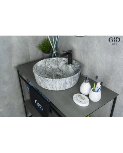 Раковина 45х45 см GID Stone Edition Mnc533