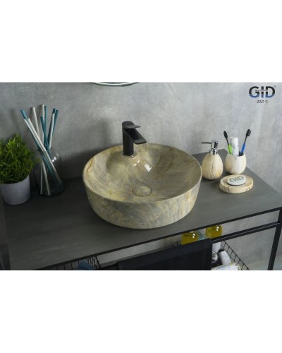 Раковина 45х45 см GID Stone Edition Mnc534