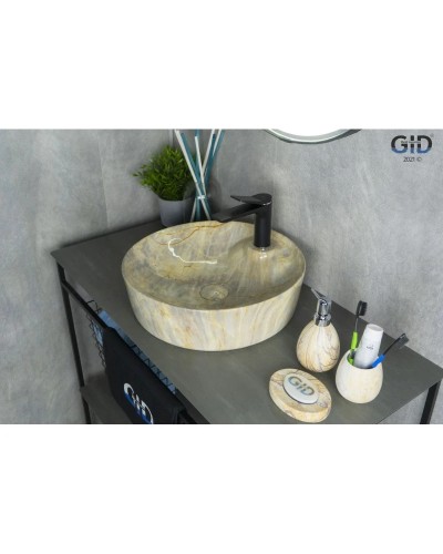 Раковина 45х45 см GID Stone Edition Mnc534
