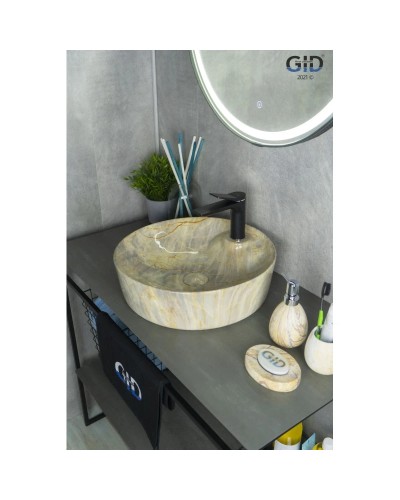 Раковина 45х45 см GID Stone Edition Mnc534
