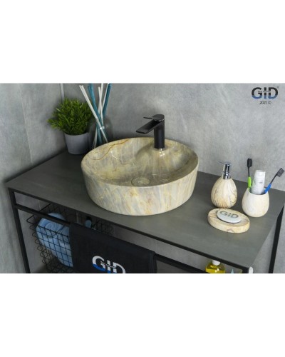 Раковина 45х45 см GID Stone Edition Mnc534