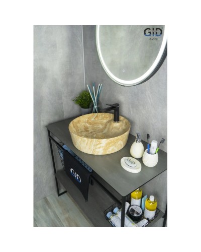 Раковина 45х45 см GID Stone Edition Mnc535