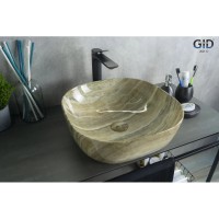 Раковина 42,5х42,5 см GID Stone Edition Mnc543