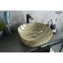 Раковина 42,5х42,5 см GID Stone Edition Mnc543