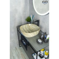 Раковина 42,5х42,5 см GID Stone Edition Mnc543