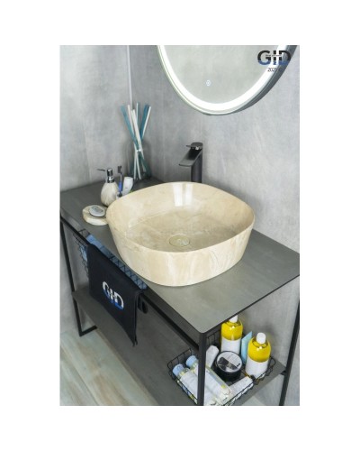 Раковина 44х44 см GID Stone Edition Mnc544