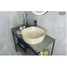 Раковина 44х44 см GID Stone Edition Mnc544