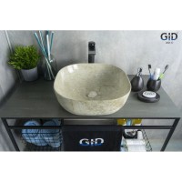 Раковина 42,5х42,5 см GID Stone Edition MNC545