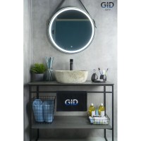 Раковина 42,5х42,5 см GID Stone Edition MNC545