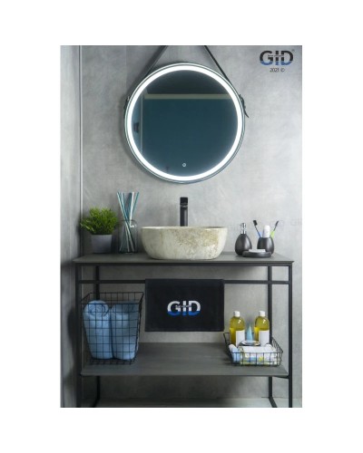 Раковина 42,5х42,5 см GID Stone Edition MNC545