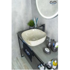 Раковина 42,5х42,5 см GID Stone Edition MNC545