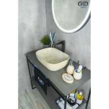 Раковина 45,5х32,5 см GID Stone Edition MNC547