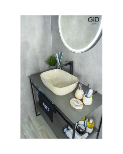Раковина 45,5х32,5 см GID Stone Edition MNC547