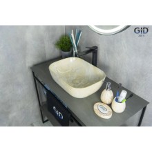Раковина 45,5х32,5 см GID Stone Edition MNC547