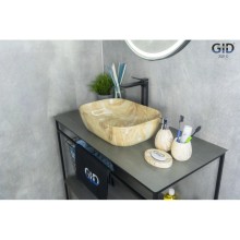 Раковина 45,5х32,5 см GID Stone Edition Mnc548