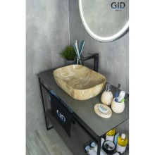 Раковина 45,5х32,5 см GID Stone Edition Mnc548
