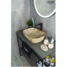 Раковина 45,5х32,5 см GID Stone Edition Mnc548
