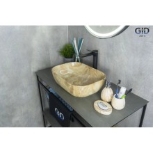Раковина 45,5х32,5 см GID Stone Edition Mnc548