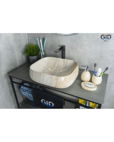 Раковина 45х40 см GID Stone Edition Mnc554