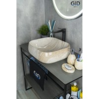 Раковина 45х40 см GID Stone Edition Mnc554