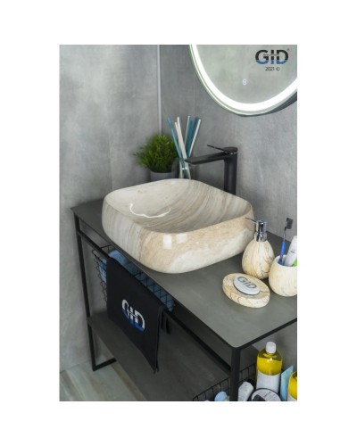 Раковина 45х40 см GID Stone Edition Mnc554