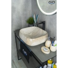 Раковина 45х40 см GID Stone Edition Mnc554