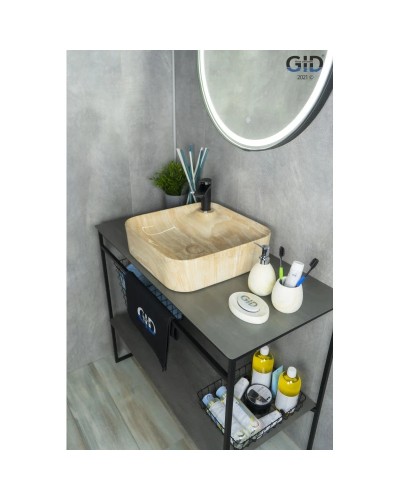 Раковина 43х43 см GID Stone Edition Mnc591