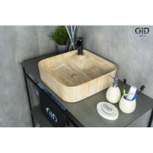 Раковина 43х43 см GID Stone Edition Mnc591