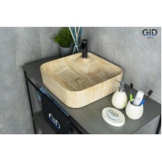 Раковина 43х43 см GID Stone Edition Mnc591