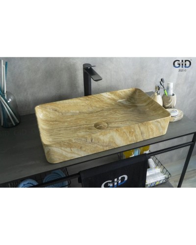 Раковина 60х34 см GID Stone Edition Mnc595